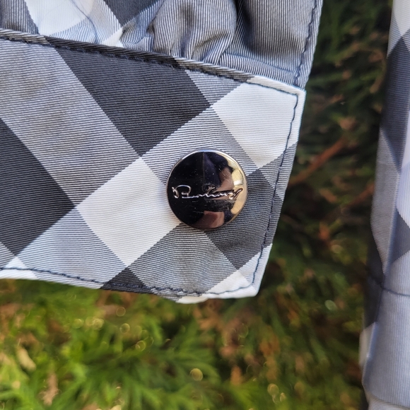 Plaid rain jacket - Picture 7 of 8